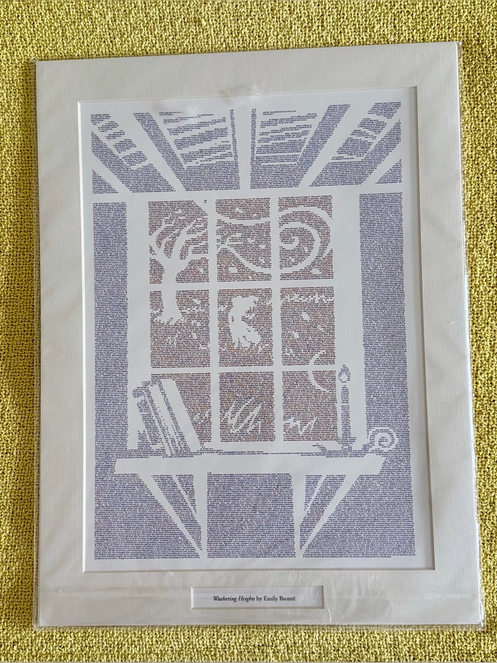 Litographs Wuthering Heights Matted Print